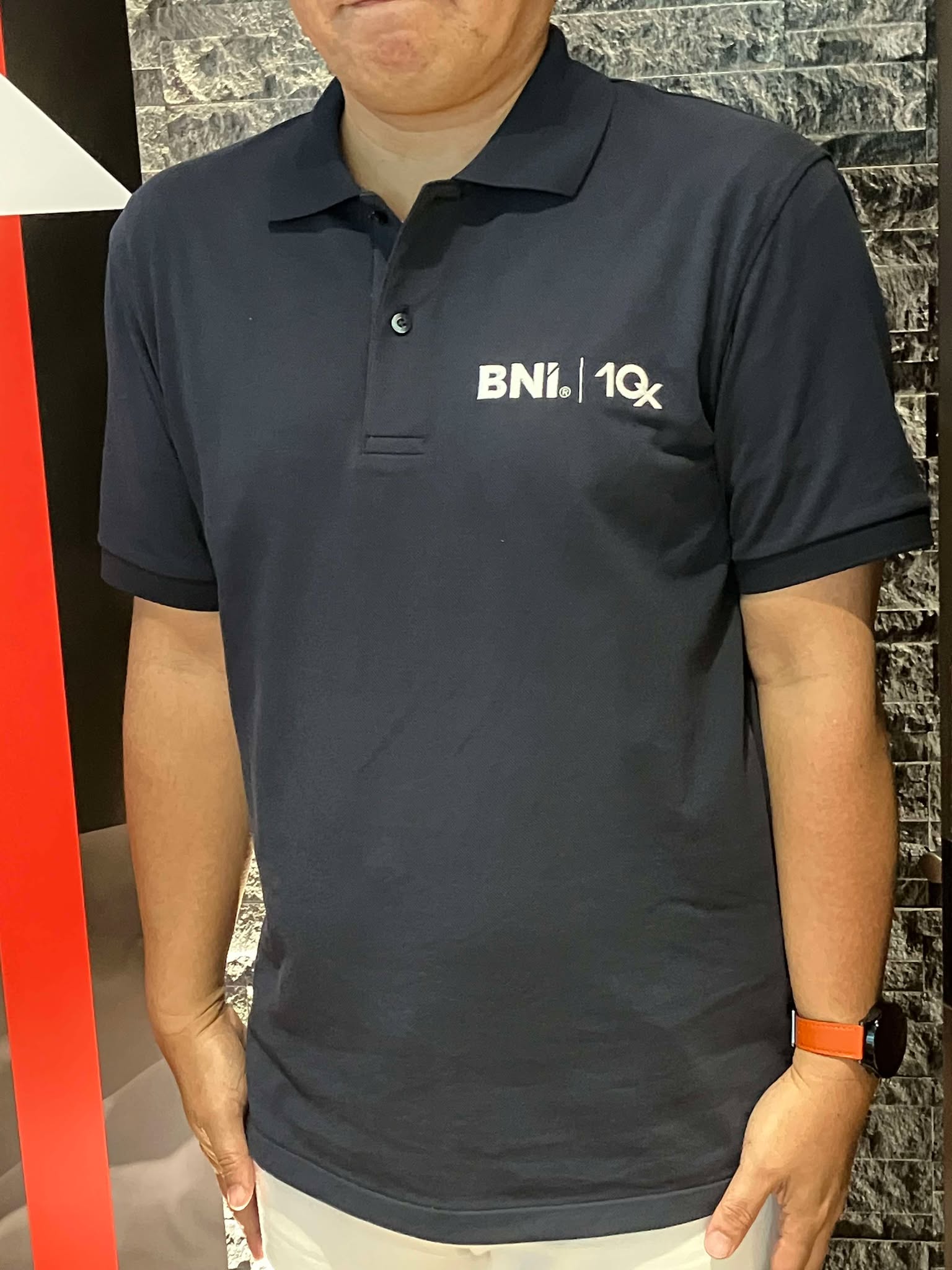 BNIジャパン（JBNインターナショナル）様のポロシャツの写真