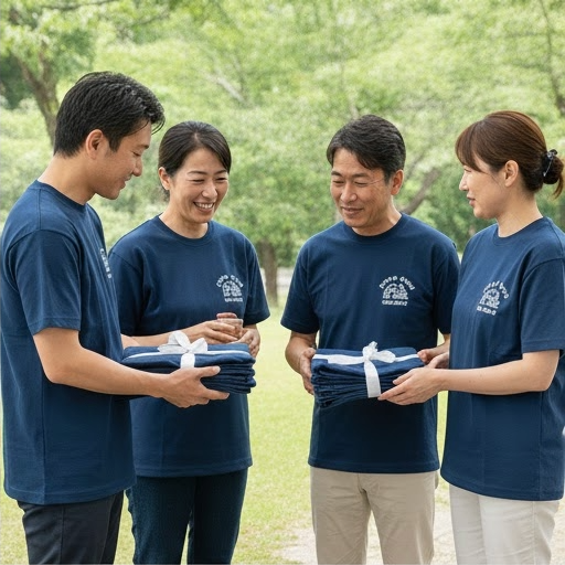 部活動やサークルで揃えるお揃いのオリジナルウェア制作例