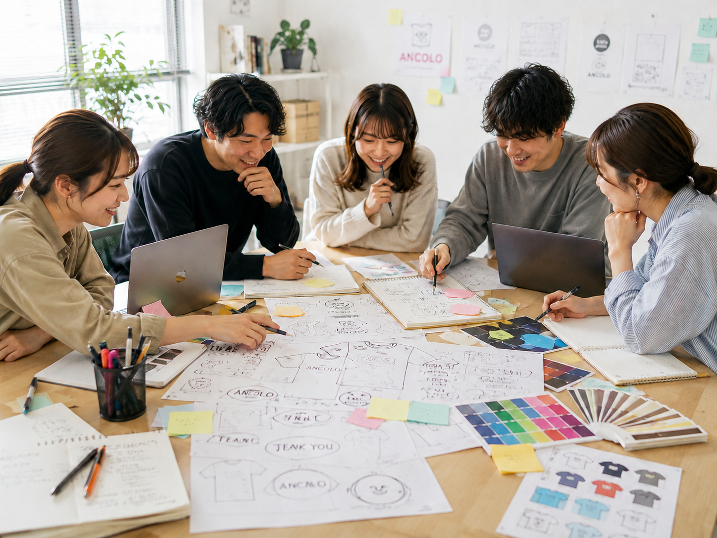 あんころの専属デザイナーが対応できること